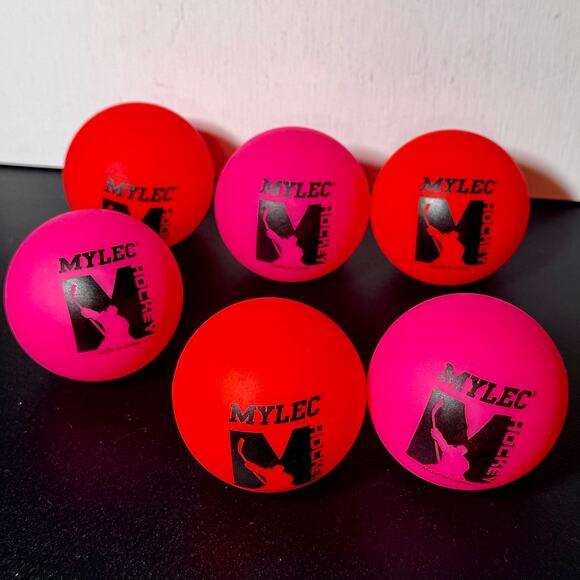 6  Mylec street hockey No Bounce ball. - Picture 1 of 3